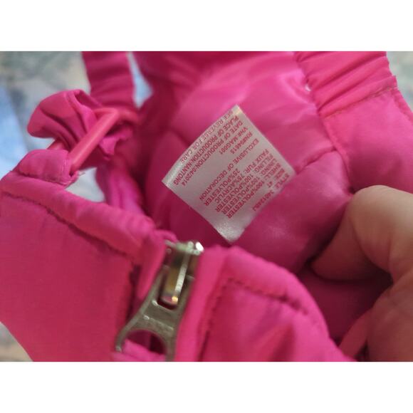 Raino Girls Pink Snow Bib Pants - Picture 4 of 5